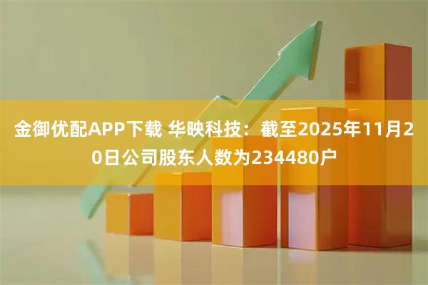 金御优配APP下载 华映科技：截至2025年11月20日公司股东人数为234480户
